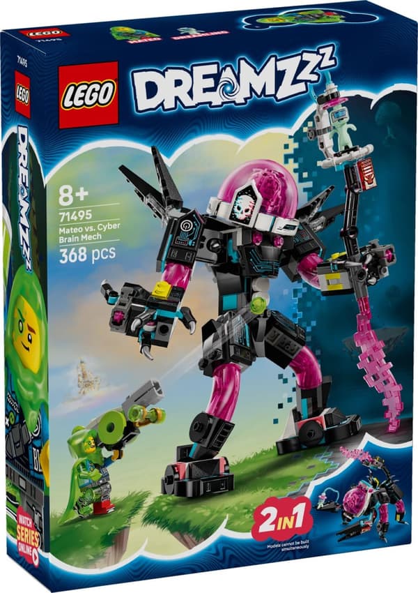 LEGO® DREAMZzz™ Mateo mot cyberhjärnroboten 71495