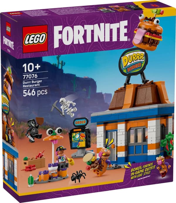 LEGO® Fortnite® Durrr Burgers restaurang 77076