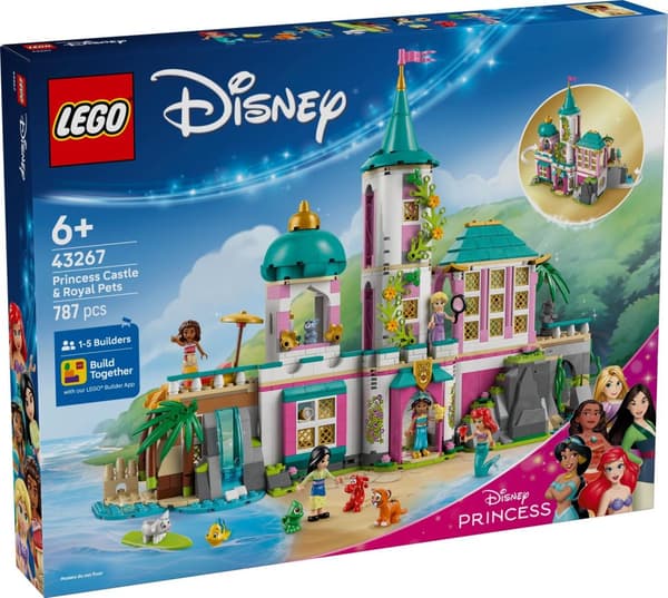 LEGO® Disney Prinsesslott och kungliga husdjur 43267