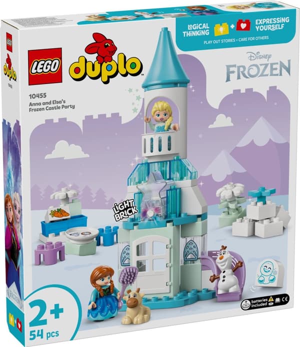 LEGO® DUPLO Annas och Elsas frostiga slottsparty 10455