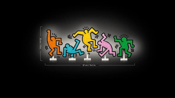 LEGO® Art Keith Haring Dansande figurer 31216
