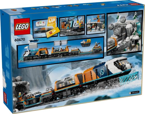 LEGO® City Polarutforskarnas arktiska expresståg 60470