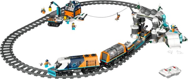 LEGO® City Polarutforskarnas arktiska expresståg 60470