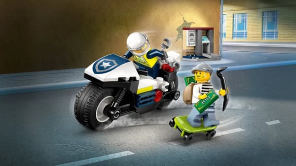 LEGO® City Polisens motorcykeljakt 60455