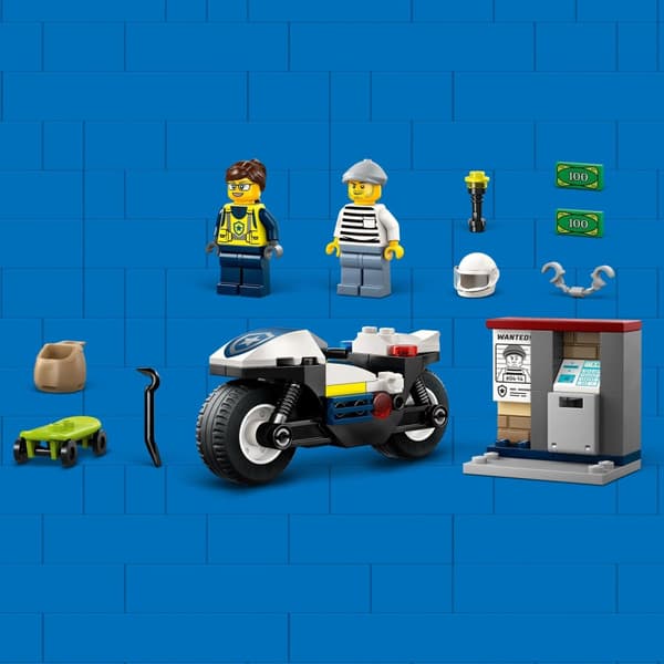 LEGO® City Polisens motorcykeljakt 60455