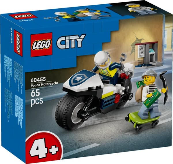 LEGO® City Polisens motorcykeljakt 60455