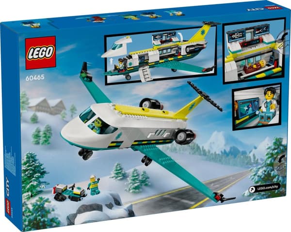 LEGO® City Ambulansflygplan 60465