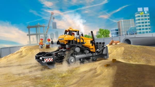 LEGO® City Gul bulldozer 60466