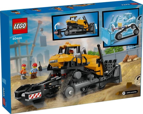 LEGO® City Gul bulldozer 60466
