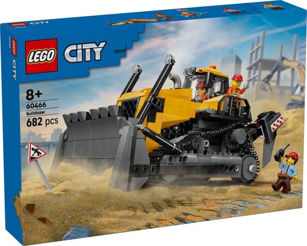 LEGO® City Gul bulldozer 60466