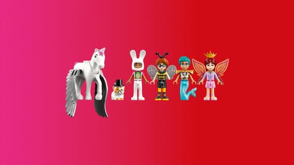 LEGO® Friends Maskeradfest med enhörning och älva 42661