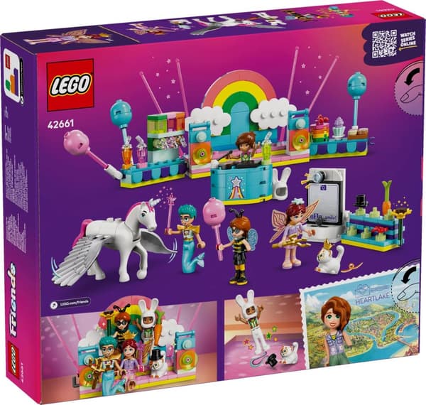 LEGO® Friends Maskeradfest med enhörning och älva 42661