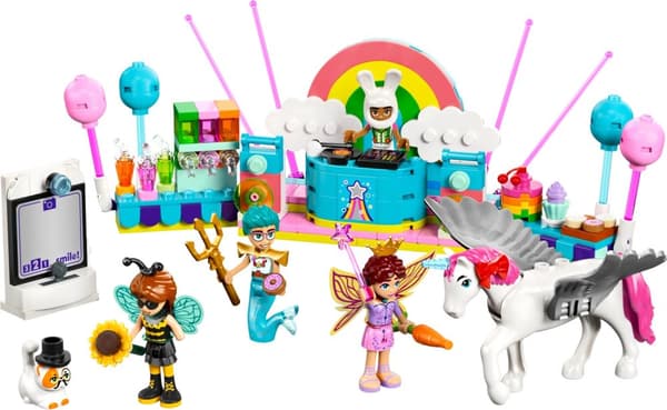 LEGO® Friends Maskeradfest med enhörning och älva 42661