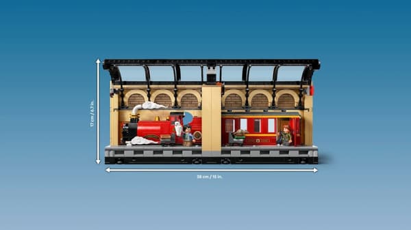 LEGO® Harry Potter™ Bokstöd: Hogwartsexpressen 76450