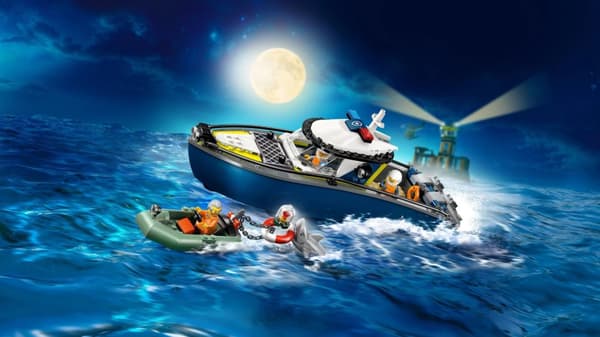 LEGO® City Polisens båtjakt 60456
