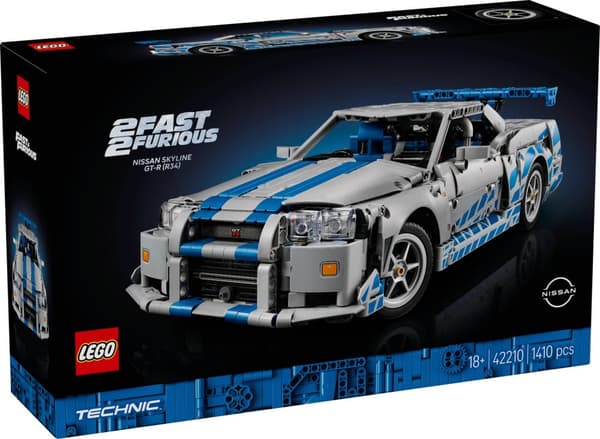 LEGO® Technic 2 Fast 2 Furious Nissan Skyline GT-R (R34) bil 42210