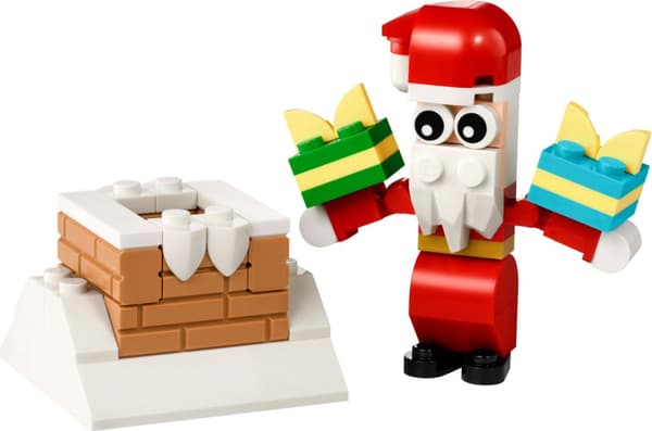 LEGO Creator Skorstensskoj med jultomten 30692
