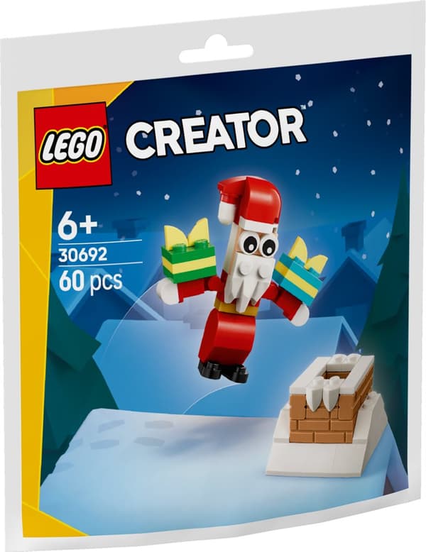 LEGO Creator Skorstensskoj med jultomten 30692