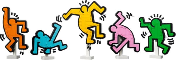 LEGO ART Keith Haring Dansande figurer 31216