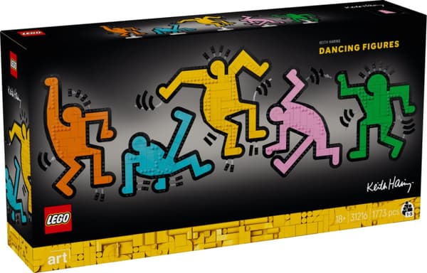 LEGO ART Keith Haring Dansande figurer 31216