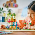 Miniatyrbild 5 av 6: LEGO Friends Kattkalas och trädkoja 42666