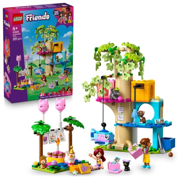 LEGO Friends Kattkalas och trädkoja 42666