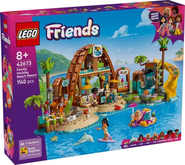 LEGO Friends Familjesemester på strandresort 42673