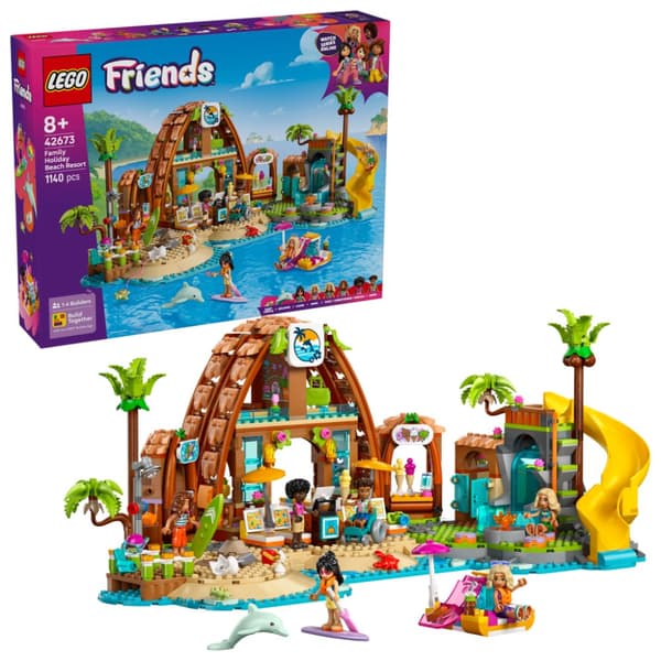 LEGO Friends Familjesemester på strandresort 42673