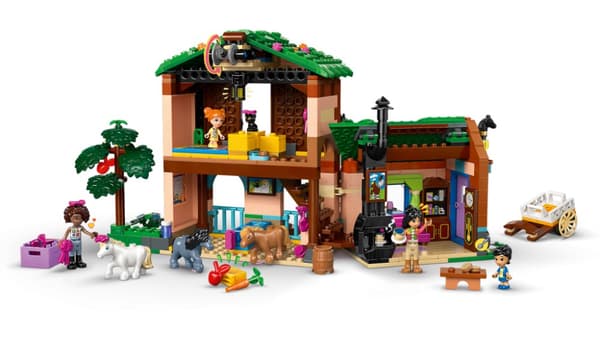 LEGO Friends Ponnygård och stall 42654