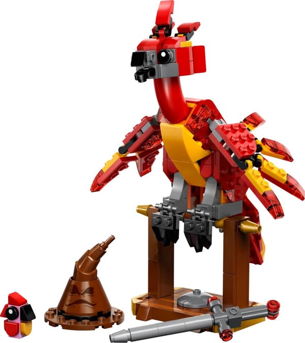 LEGO Harry Potter Fawkes: Dumbledores fenixfågel 76448