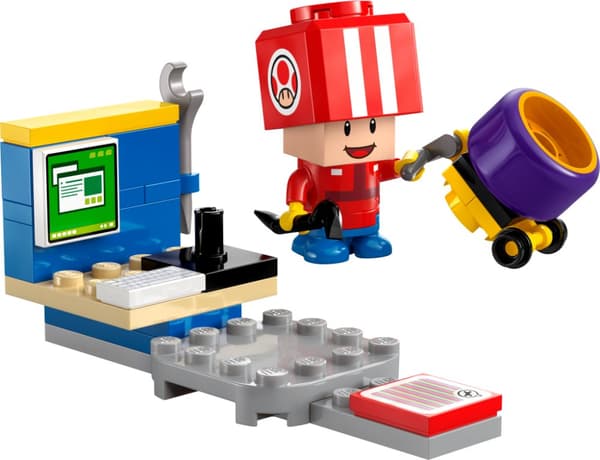 LEGO Super Mario Mario Kart Toad Pit Crew 30702
