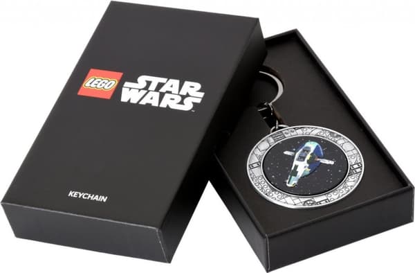 LEGO Star Wars Jango Fett s Starship Key Chain 5009394