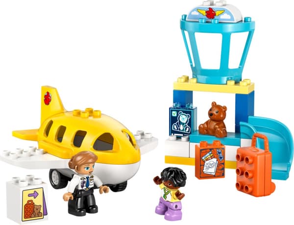 LEGO DUPLO Första gången på flygplatsen 10443