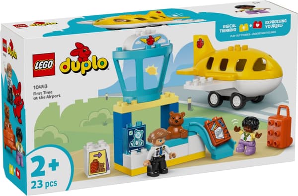 LEGO DUPLO Första gången på flygplatsen 10443