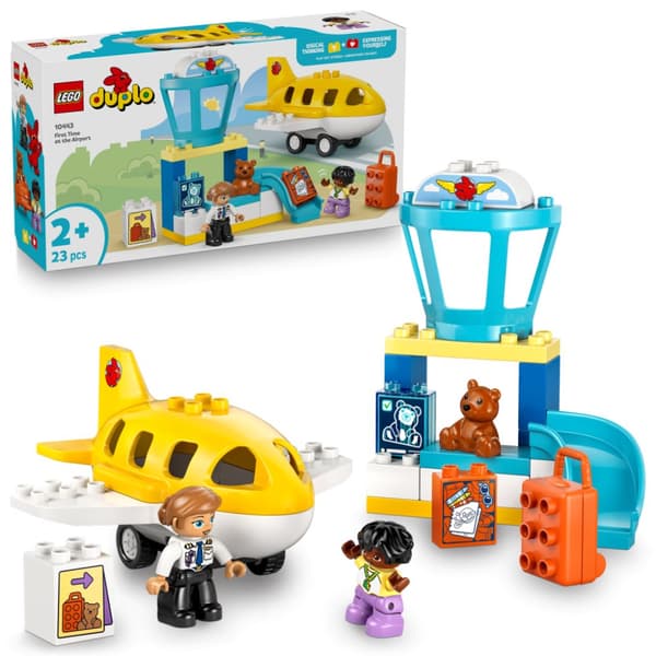 LEGO DUPLO Första gången på flygplatsen 10443