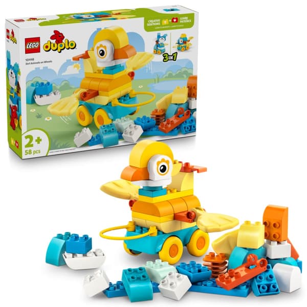 LEGO DUPLO 3 i 1 Djur på hjul 10448