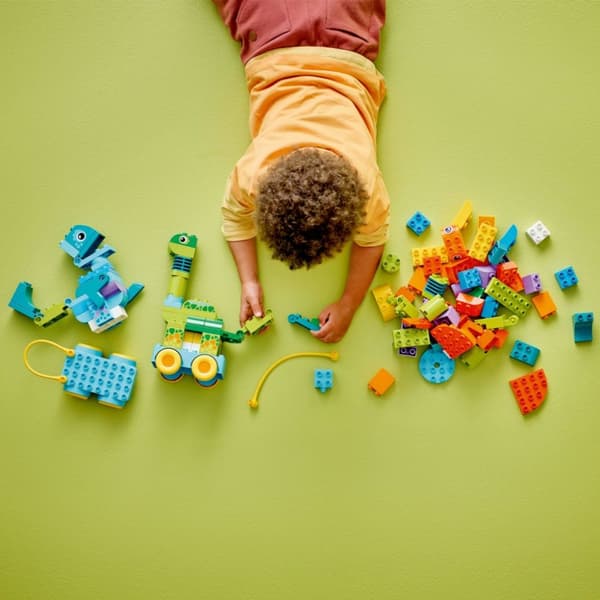 LEGO DUPLO 3 i 1 Dinosaurier på hjul 10451