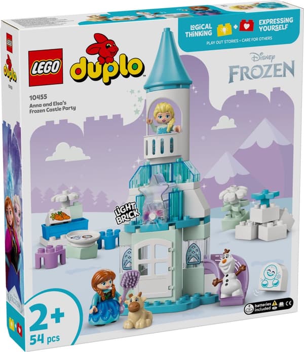 LEGO DUPLO Annas och Elsas frostiga slottsparty 10455