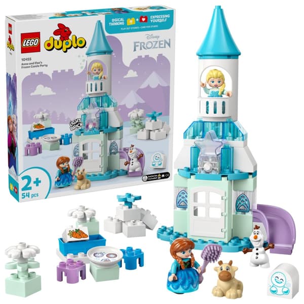 LEGO DUPLO Annas och Elsas frostiga slottsparty 10455