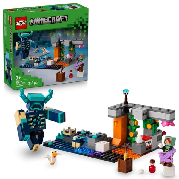 LEGO Minecraft Mötet med väktaren 21274