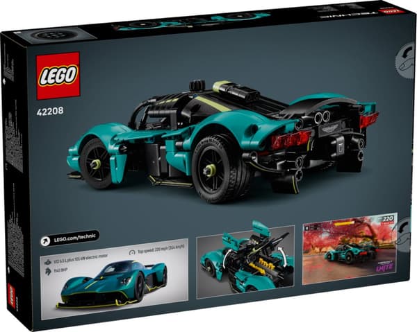 LEGO Technic Aston Martin Valkyrie 42208