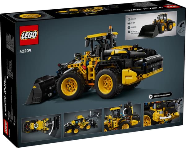 LEGO Technic Volvo L120 eldriven hjullastare 42209