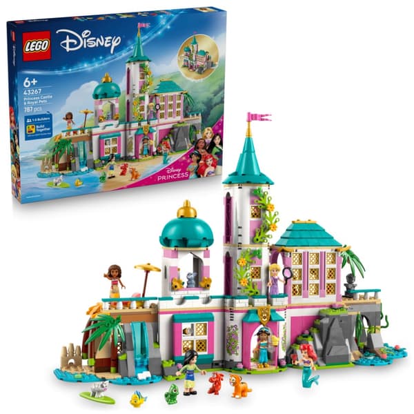 LEGO Disney Prinsesslott och kungliga husdjur 43267