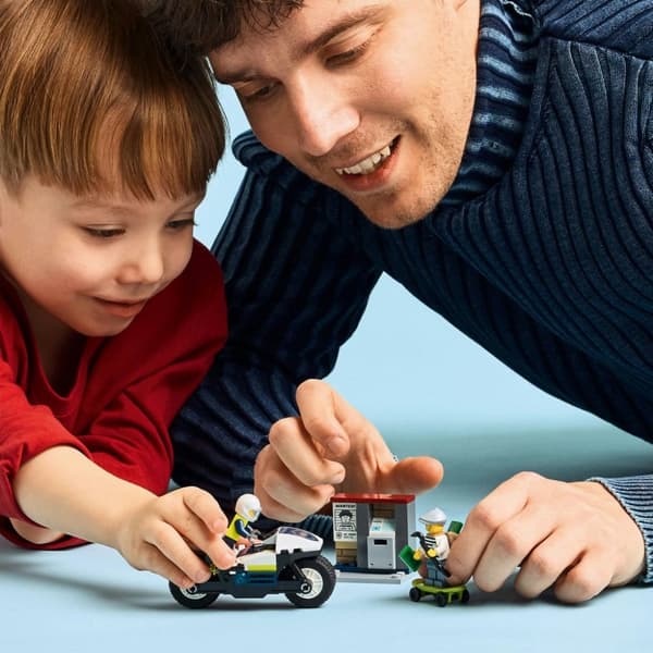 LEGO City 4+ Polisens motorcykeljakt 60455