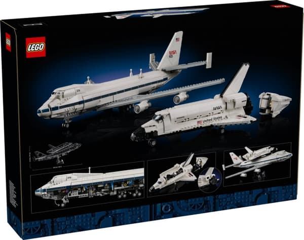 LEGO Icons Shuttle Carrier Aircraft 10360