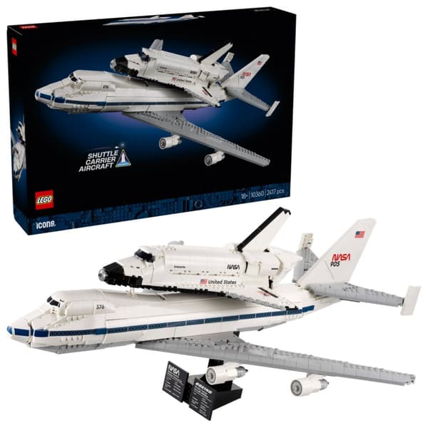 LEGO Icons Shuttle Carrier Aircraft 10360