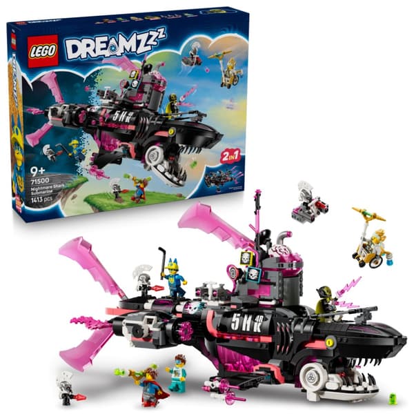 LEGO DREAMZzz Mardrömmarnas haj ubåt 71500