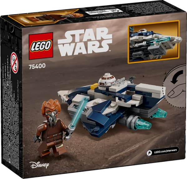 LEGO Star Wars Plo Koon s Jedi Starfighter Microfighter 75400