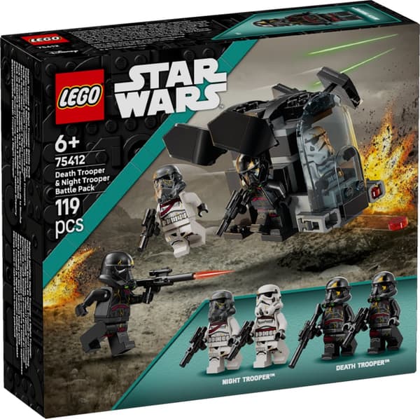 LEGO Star Wars Death Trooper and Night Trooper Battle Pack 75412