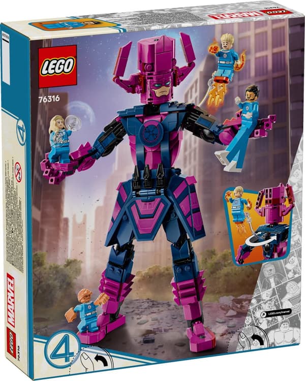 LEGO Super Heroes Fantastic Four mot Galactus byggfigur 76316